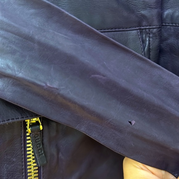 Gucci Leather Jacket - Picture 9 of 10